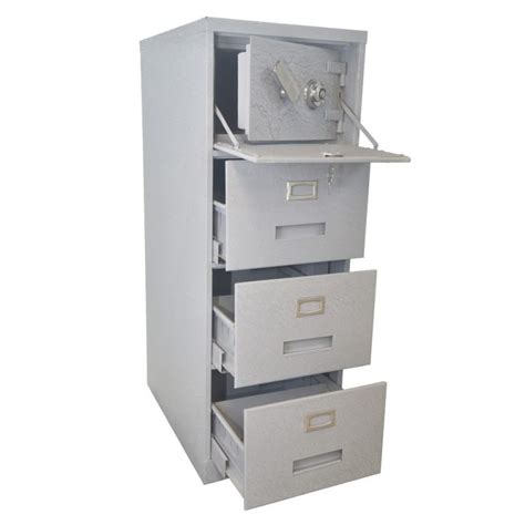 Vertical Filing Cabinet (4 Drawers) – Manila Steel 